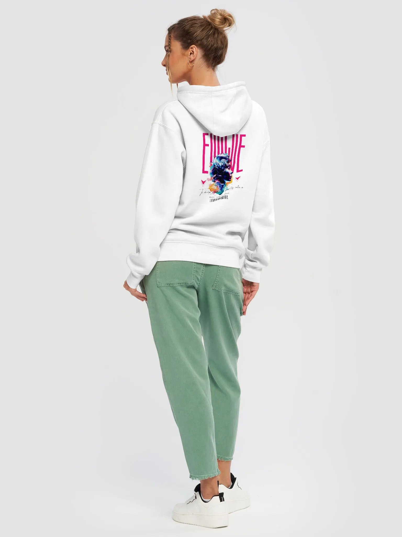 EVOLVE Bold Pink Hoodie product image (5)