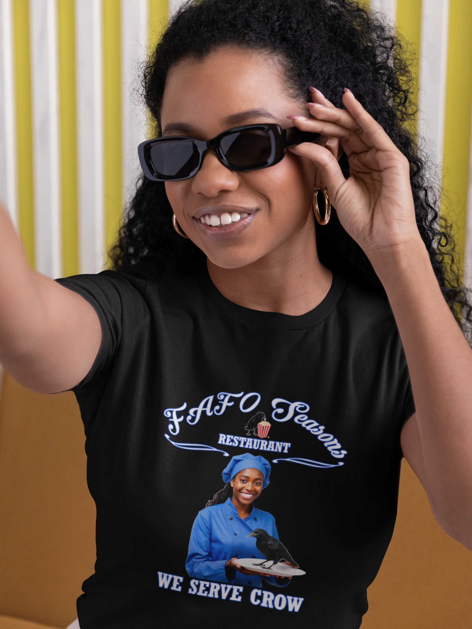 FAFO Seasons 92 Percent T-Shirt - Black Women Political Tee product image (1)