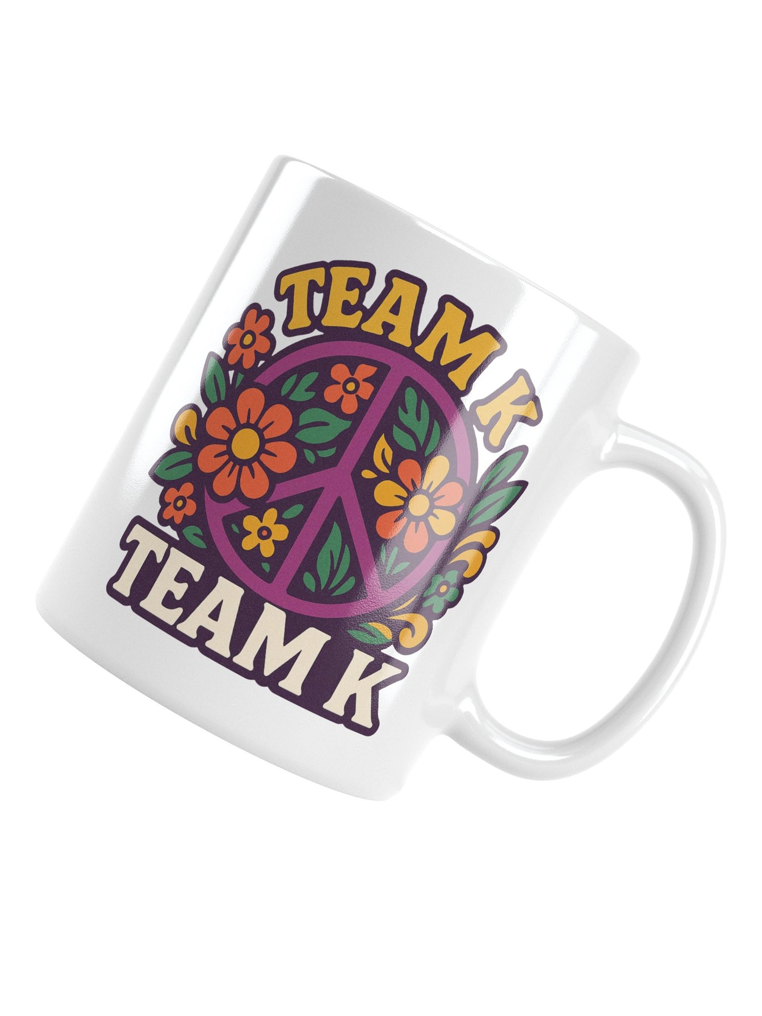 Team K 1960's White Mug product image (10)