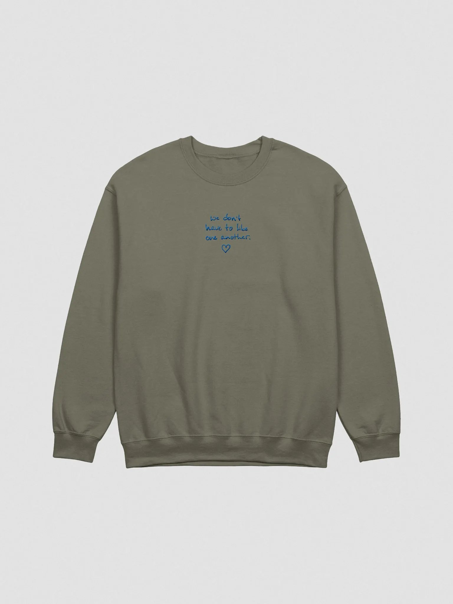 ONE ANOTHER (royal) embroidered crewneck product image (10)