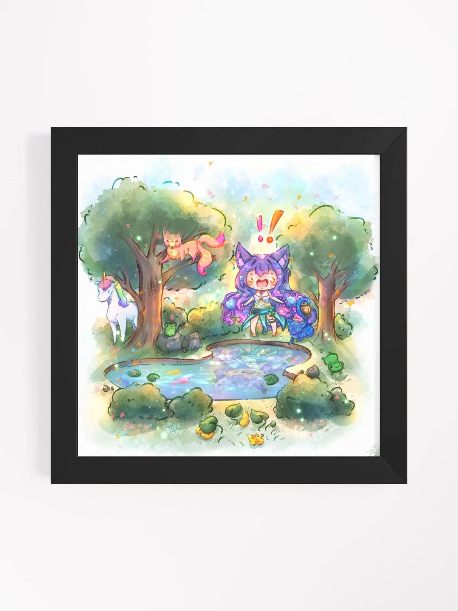 Excited Squee Print product image (1)