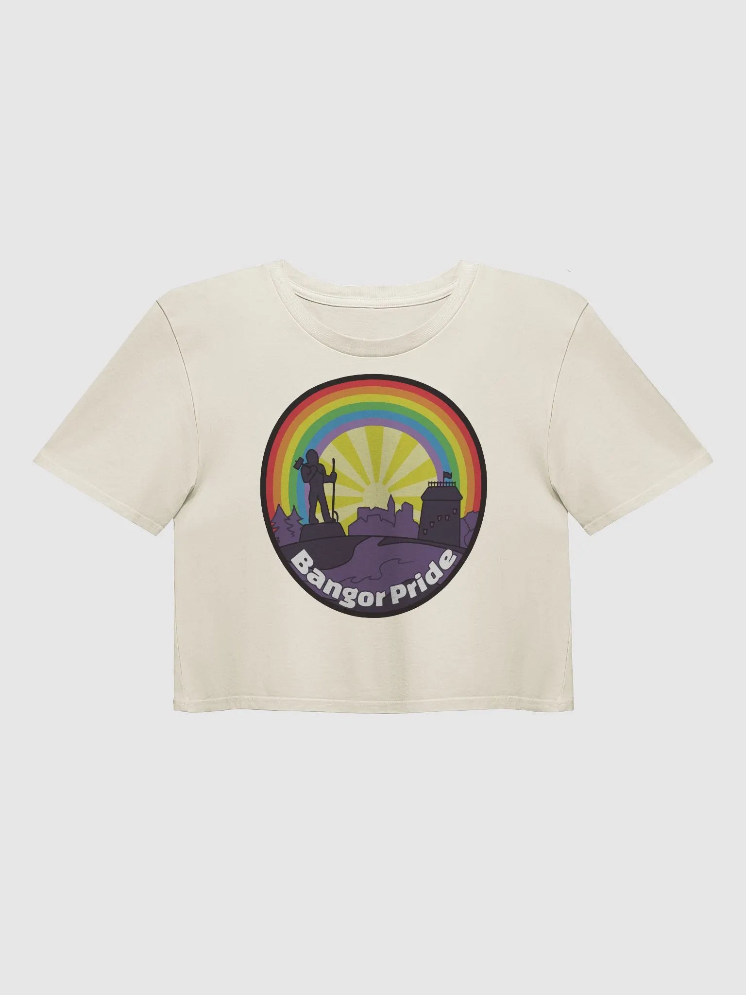 Bangor Pride Crop Top product image (4)