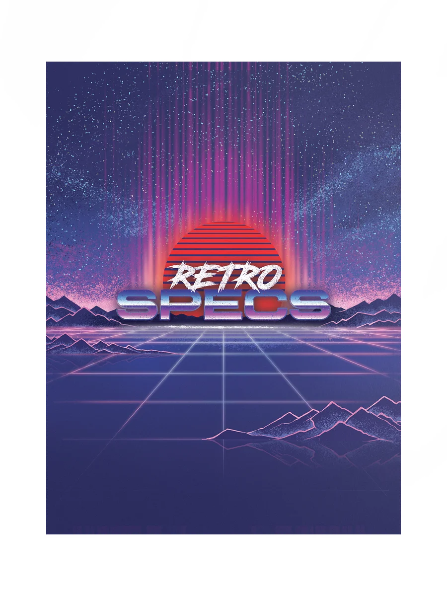 RETRO SPECS: Rad Landscape Poster product image (1)