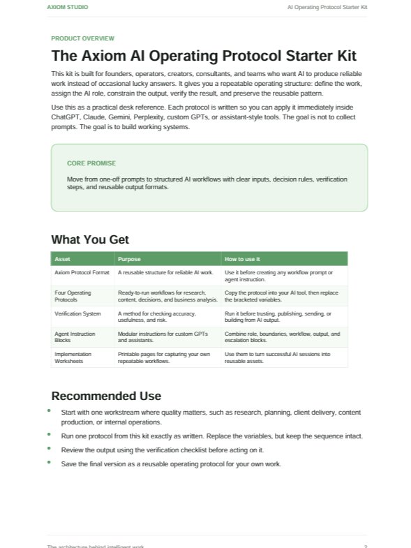 The Axiom AI Operating Protocol Starter Kit product image (2)