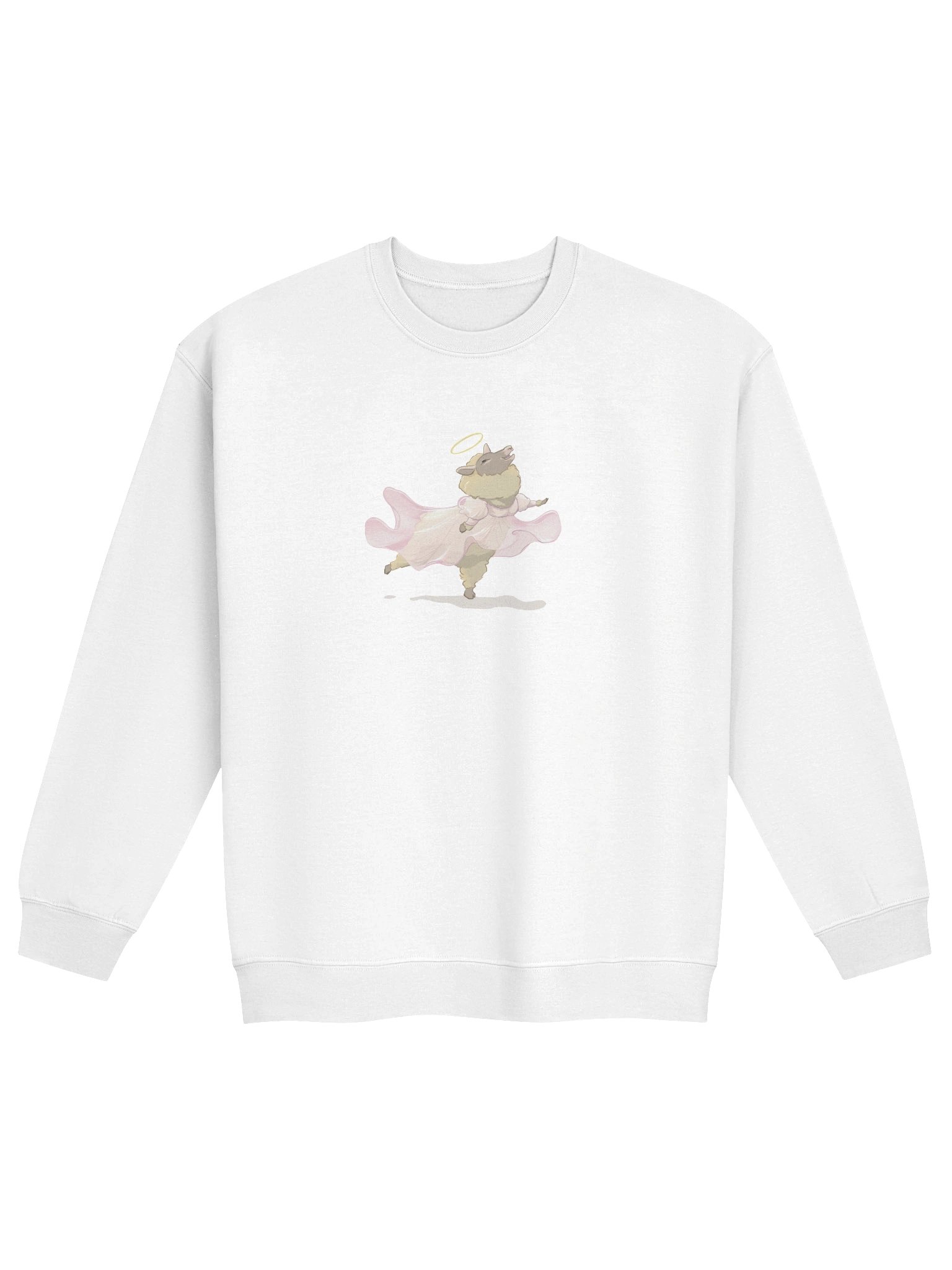 Frolicking Angel Crewneck Sweatshirt product image (1)