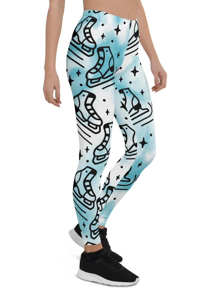 Skates Pattern Leggings product image (1)