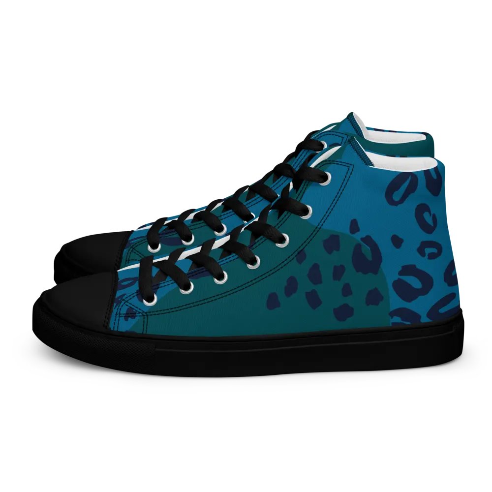 Leopard Print Retro High Tops product image (1)