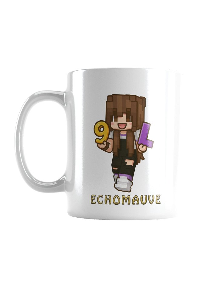 9LS4 Echomauve White Glossy Mug product image (2)