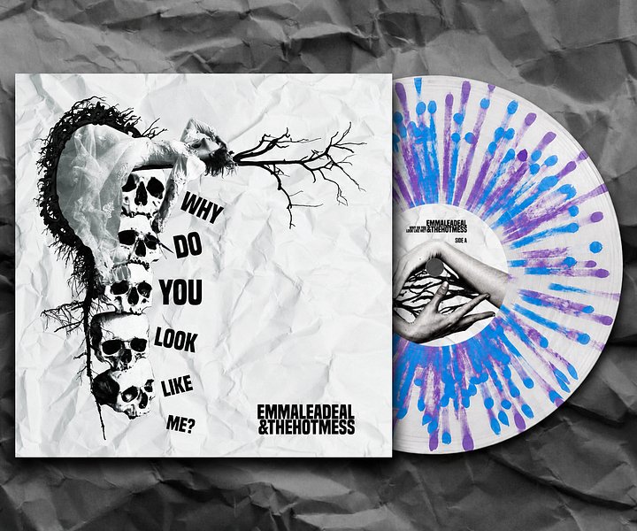 Emmalea Deal and The Hot Mess - Why Do You Look Like Me? - Clear Splatter product image (1)