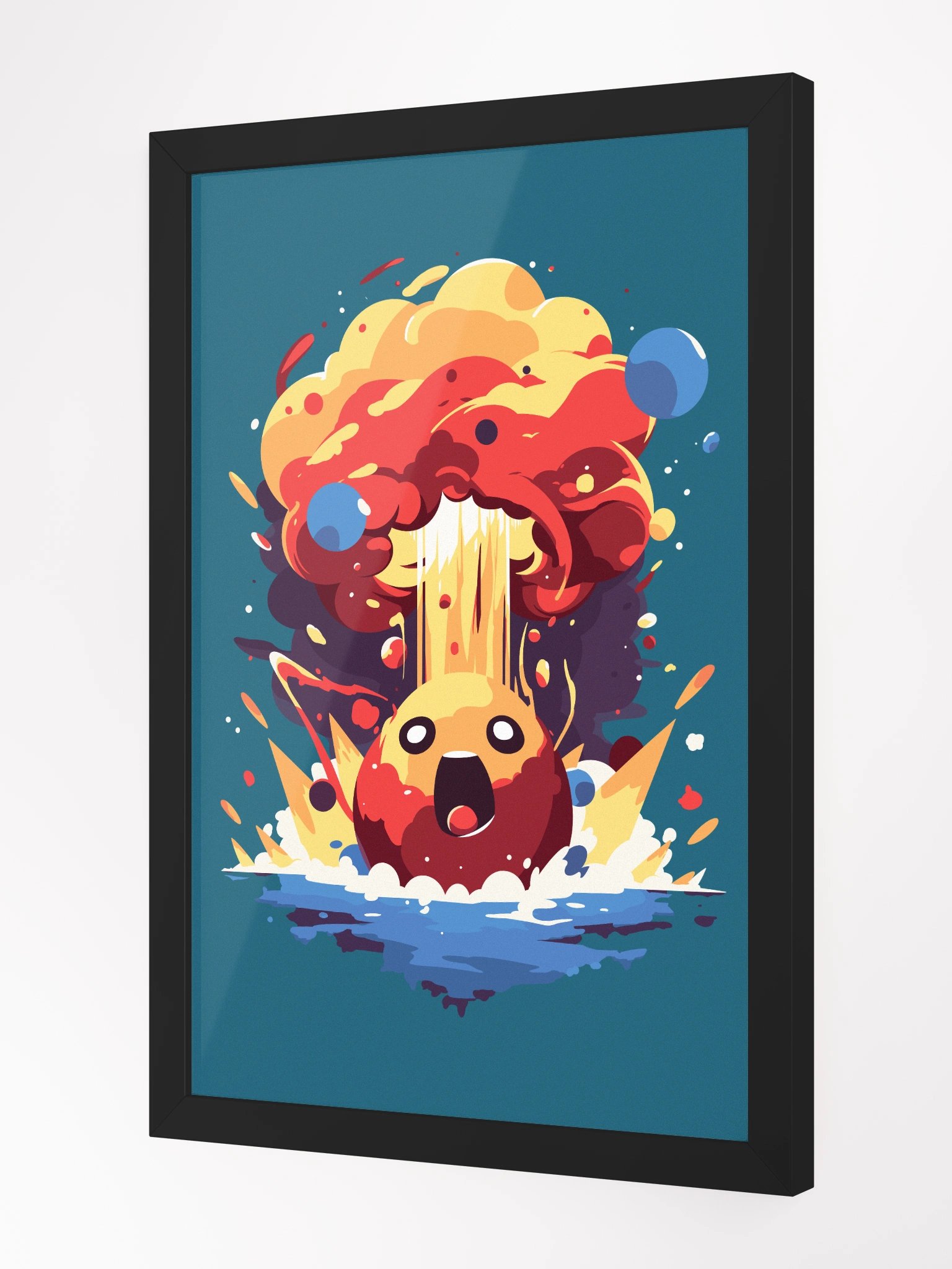 "Nukey" – 12″ x 18″ Framed Poster product image (3)
