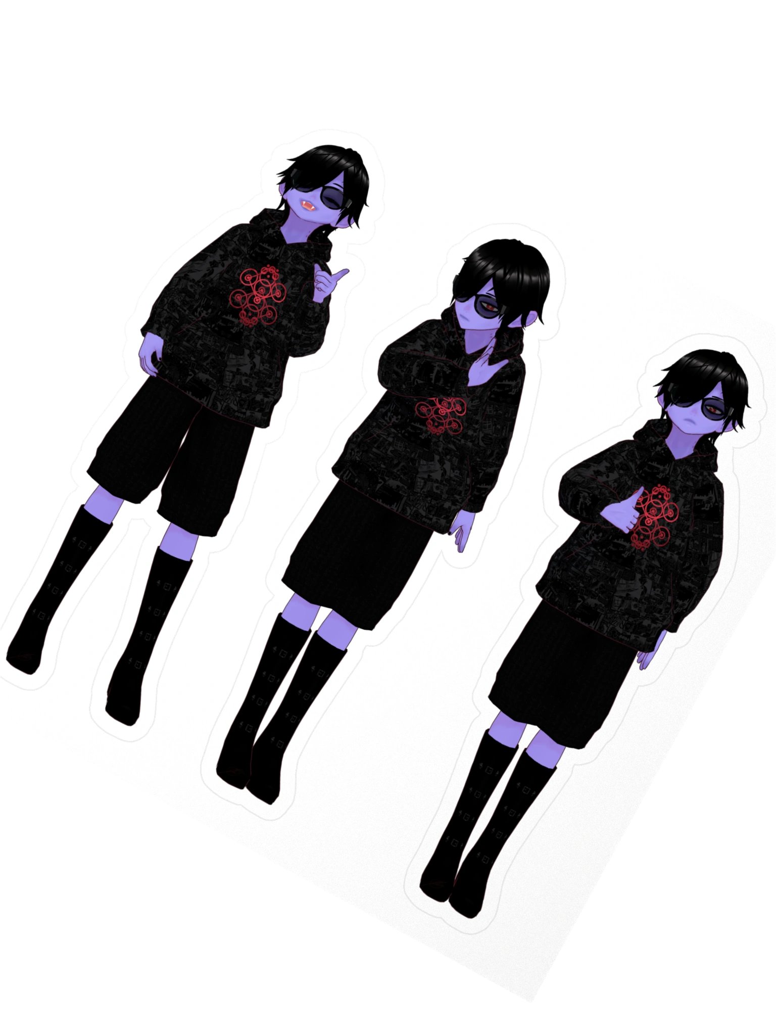 Steve the Vampire Sticker Sheet #3 product image (2)
