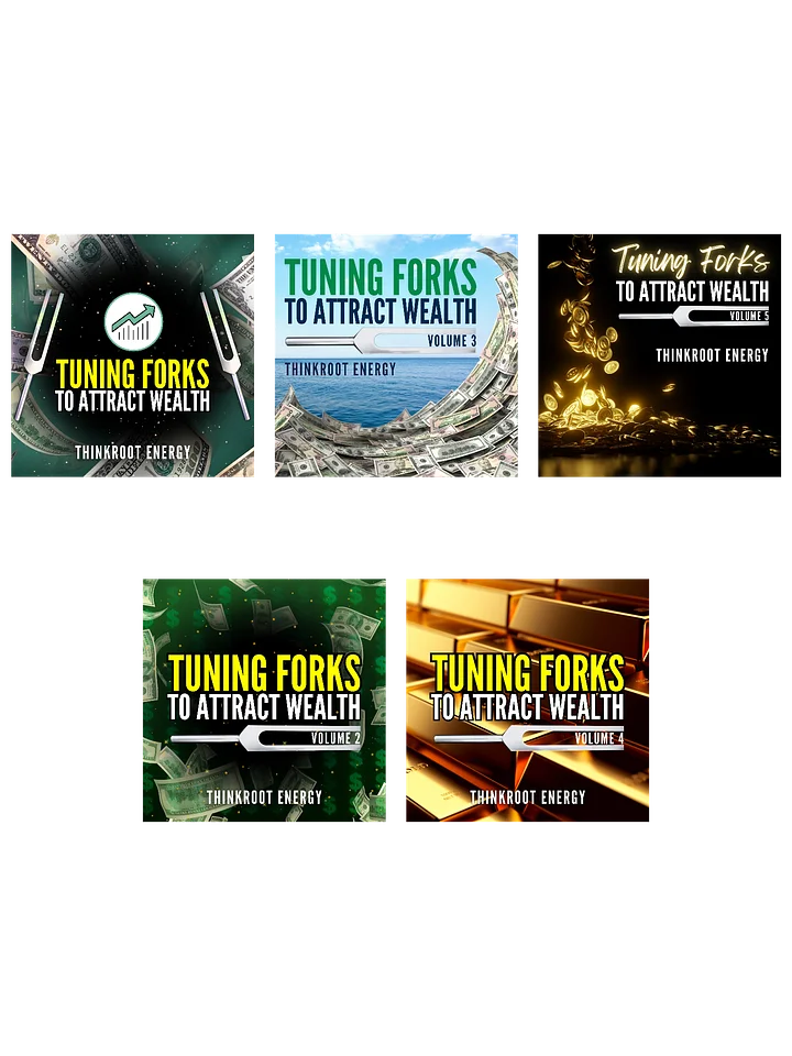 MP3 ALBUM BUNDLE: Tuning Forks to Attract Wealth product image (1)