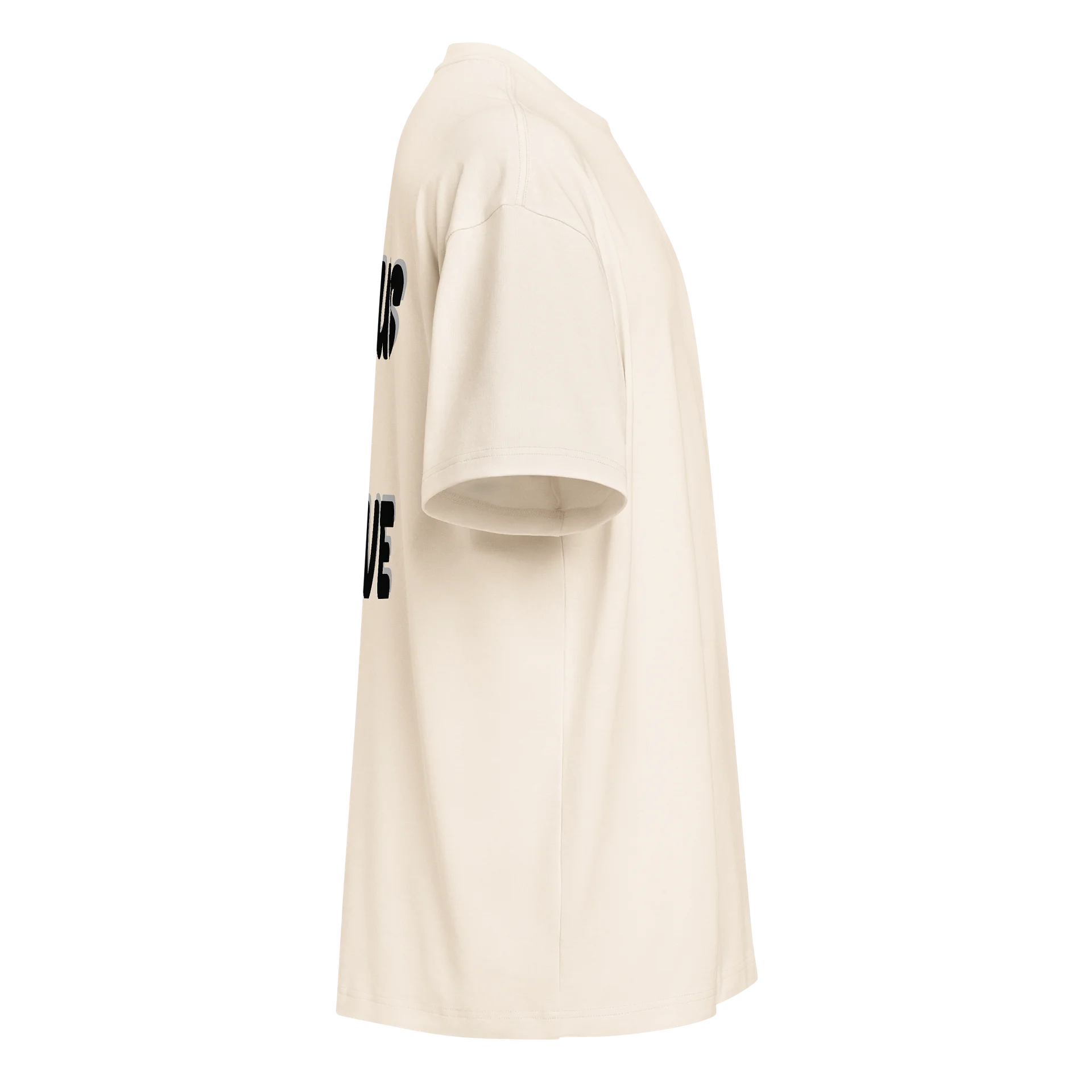 Jesus Vive en mi Camiseta Blancas Oversized product image (4)