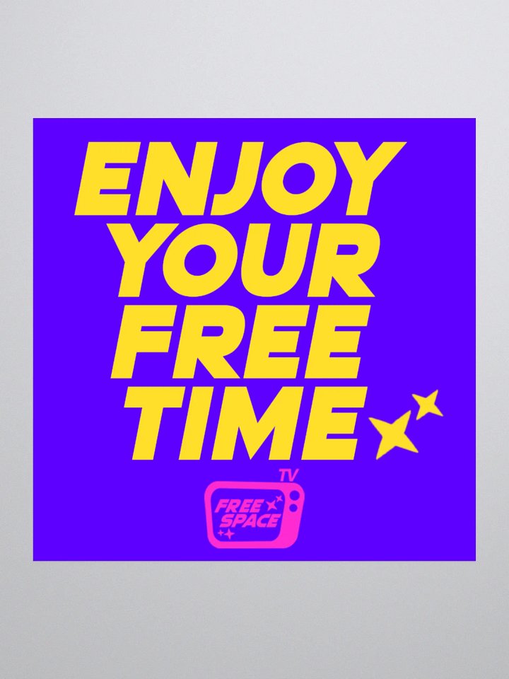 Free Time Sticker (Bold) product image (3)