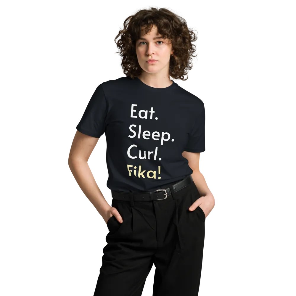 Fika Tee - Navy product image (5)