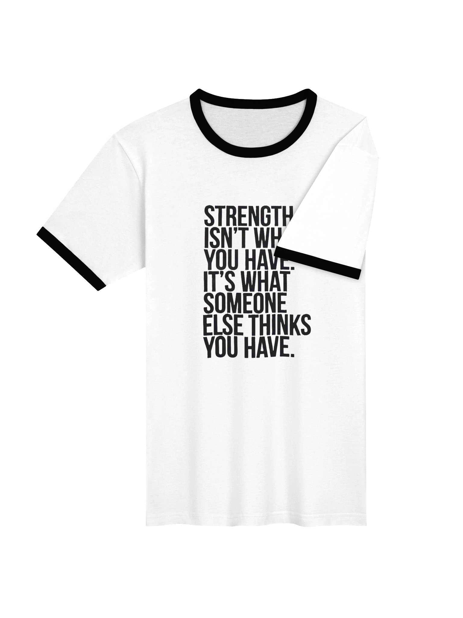 True Strength Ringer T-Shirt product image (5)