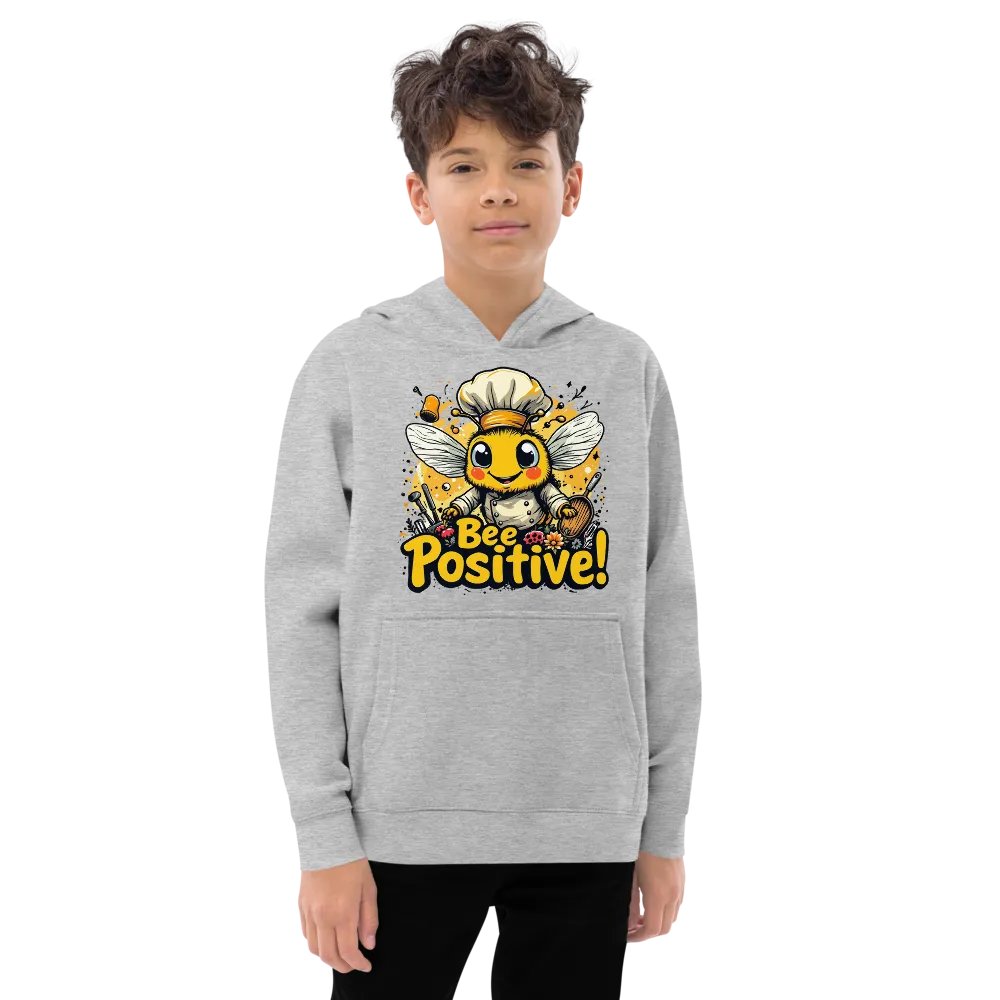Bee Positive Chef Youth Pullover product image (3)