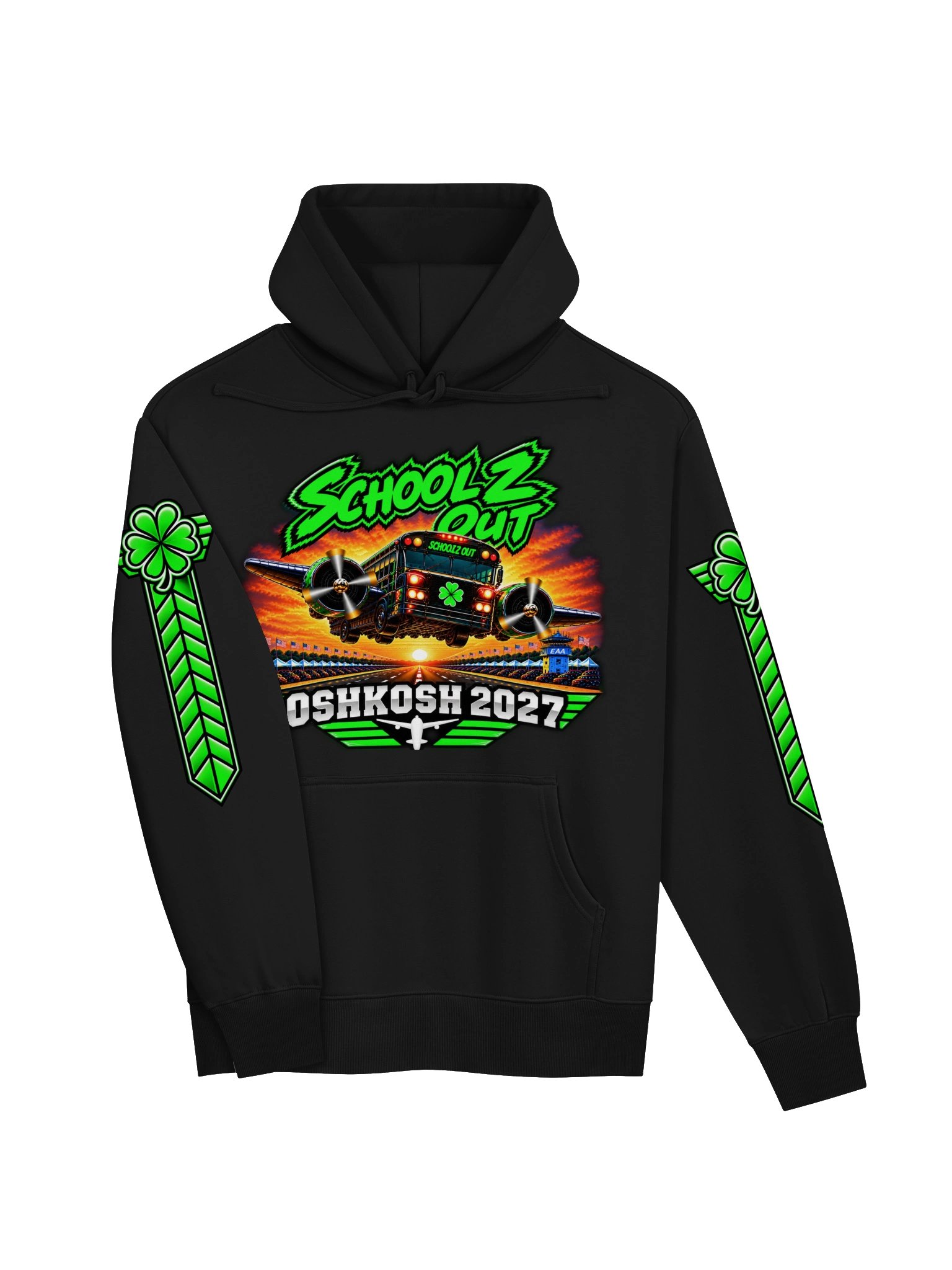 Schoolz Out Oshkosh 2027 Hooded Sweatshirt product image (3)
