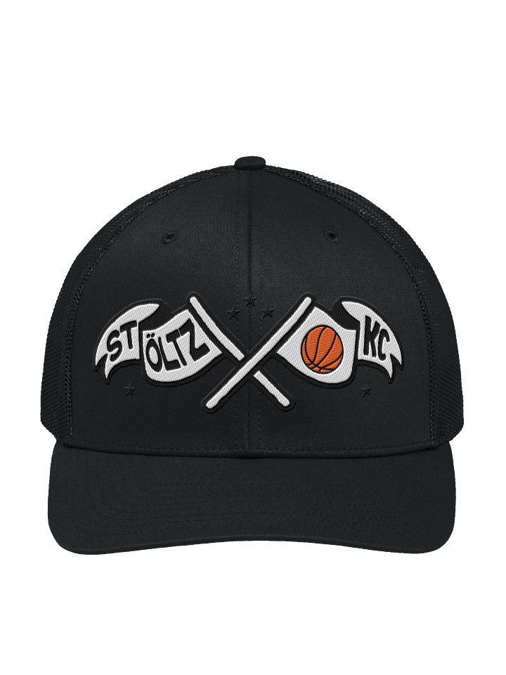 KC Black trucker cap product image (1)