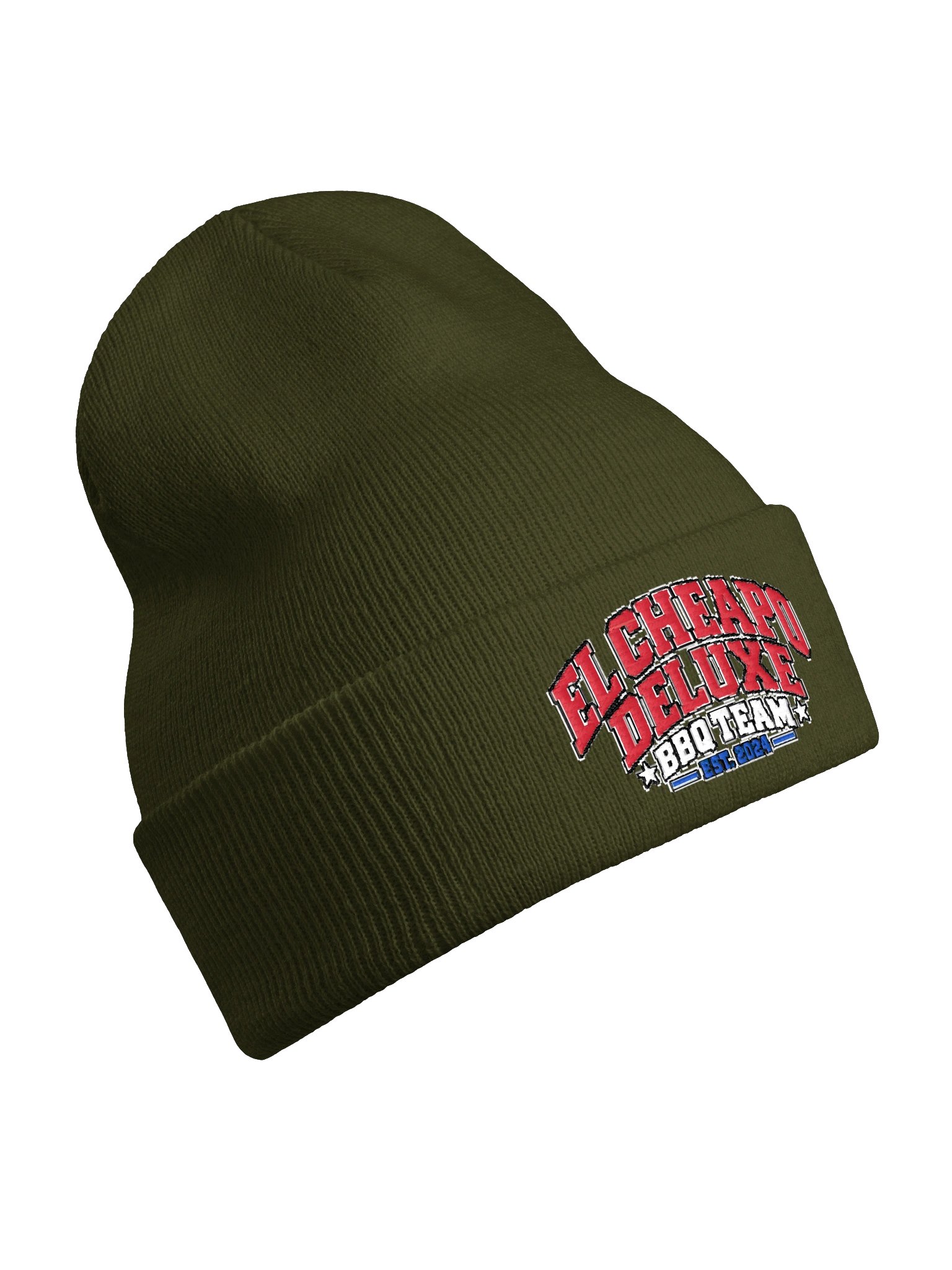 El Cheapo Deluxe BBQ Team - Cuffed Logo Beanie product image (38)