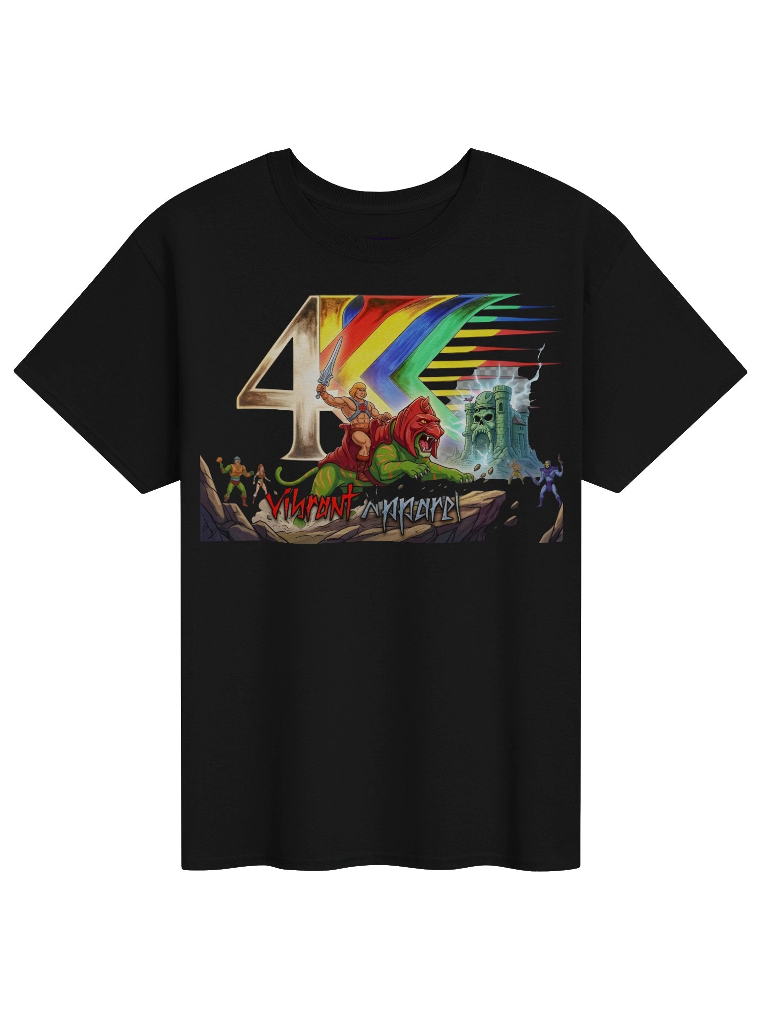4K Vibrant "Power & Glory" Streetwear Tee product image (6)
