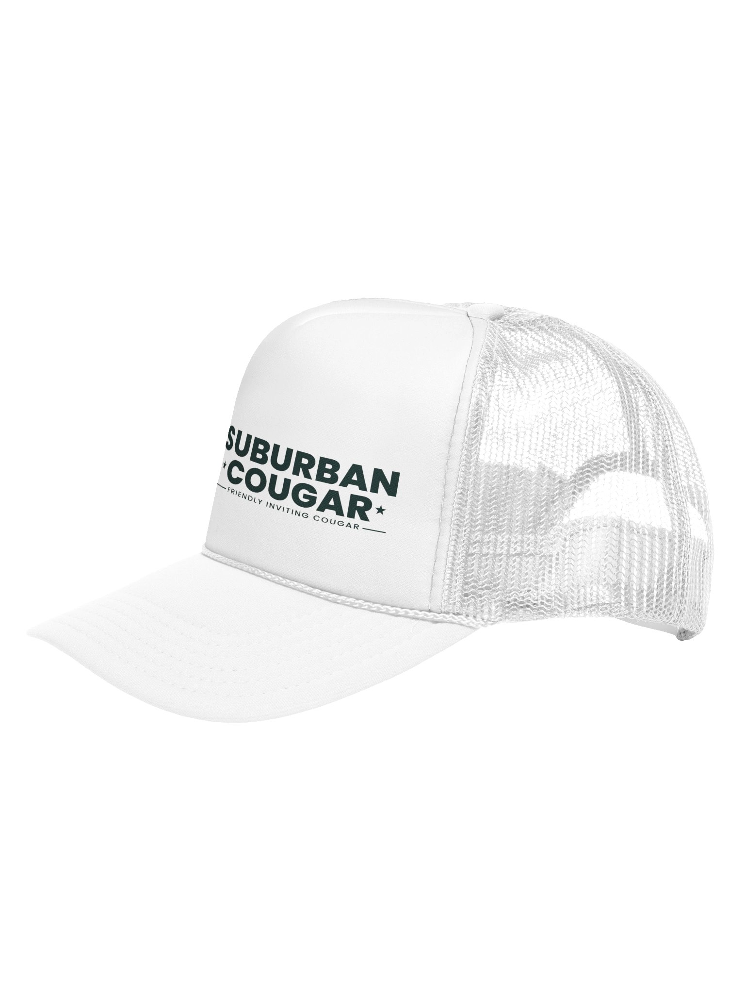 Suburban Cougar Retro Trucker Hat product image (3)