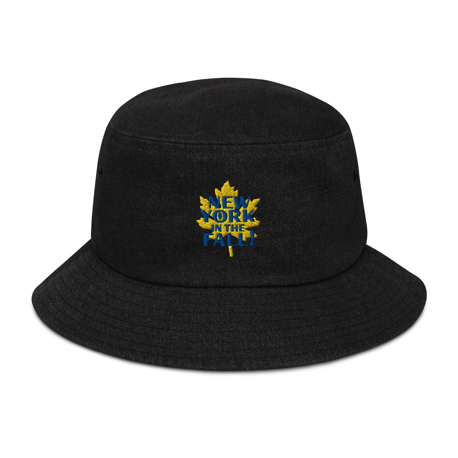 Fall Foliage Denim Bucket Hat product image (2)