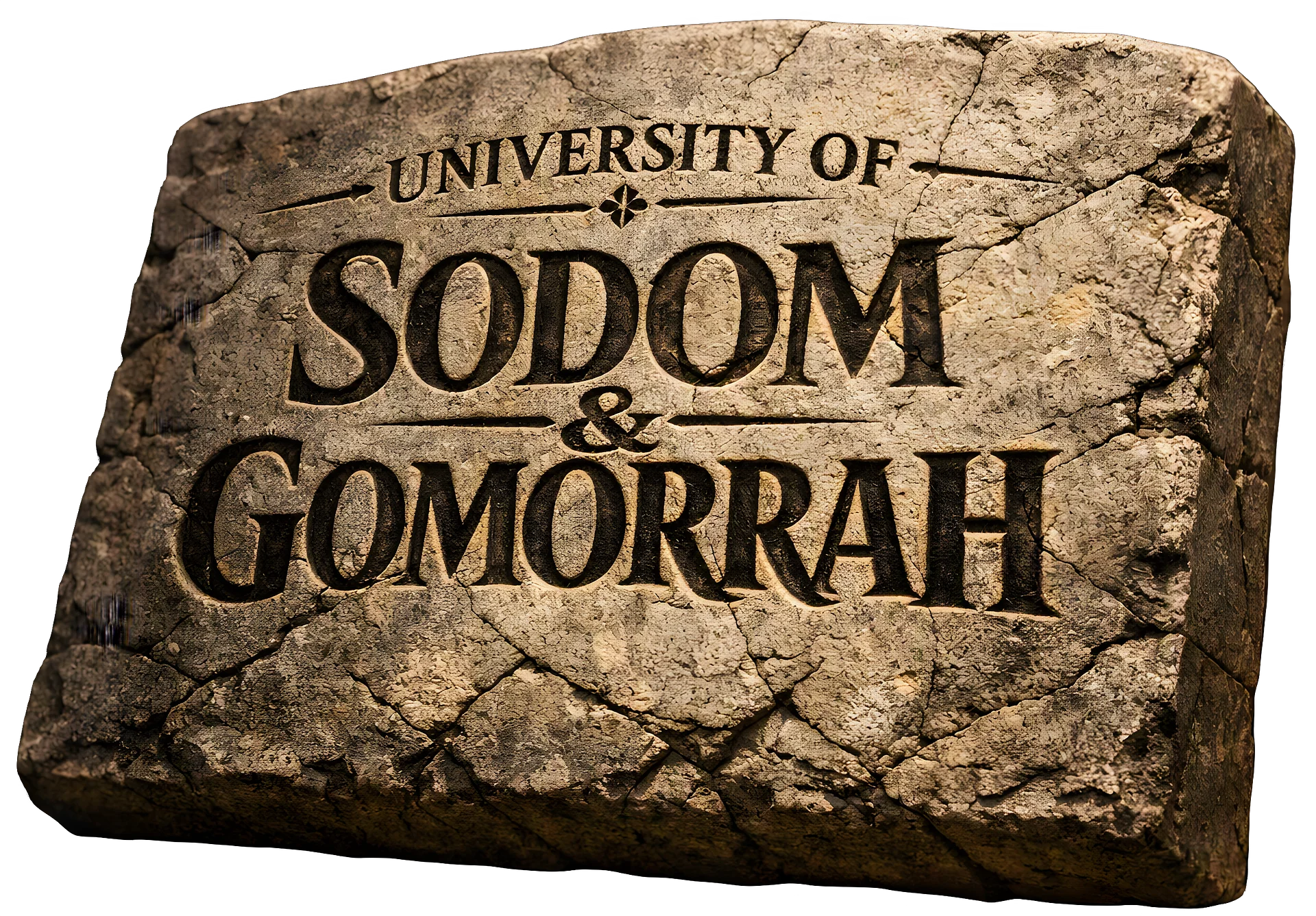 University of Sodom & Gomorrah degree parchment product image (2)