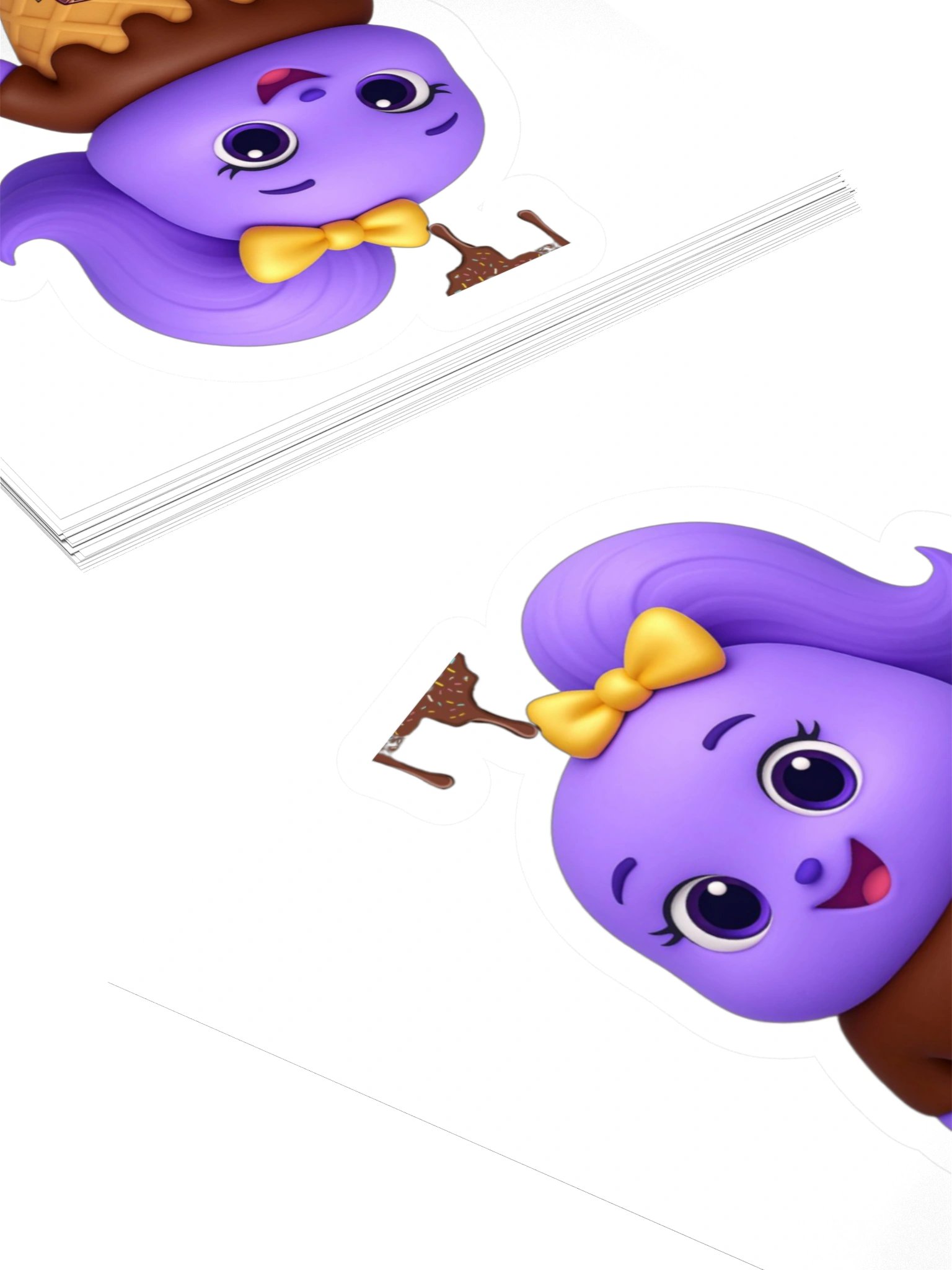 Bella ice cream Stickers product image (12)