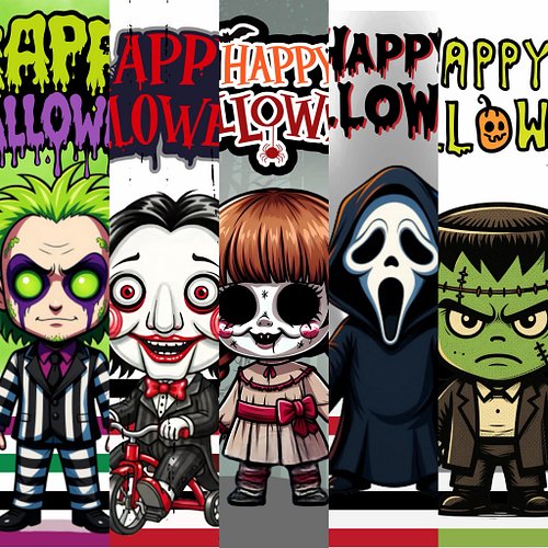Halloween themed party favors