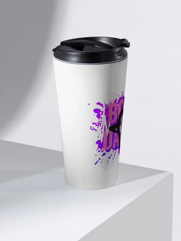 Energetic Born to Dance Her Silhouette Vibes Travel Mug product image (2)
