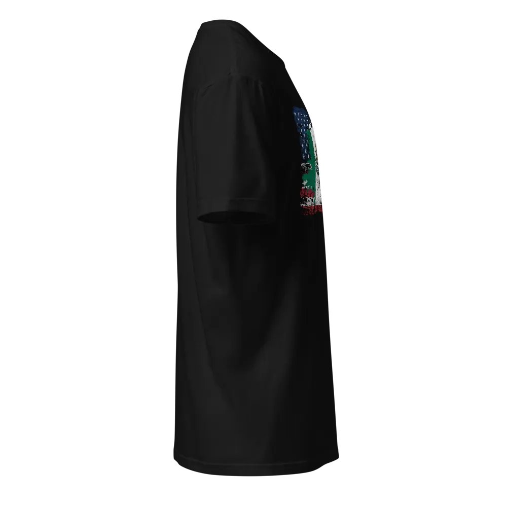 American Mexican Grunge Flag product image (8)