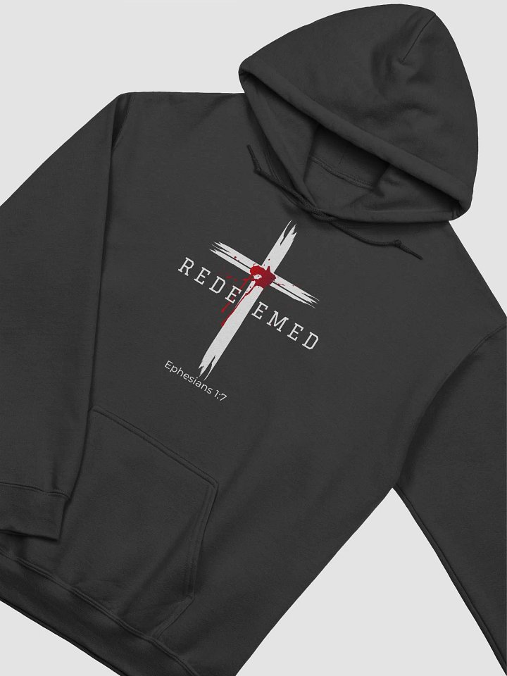 Redeemed by the blood of Jesus - Ephesians 1:7 Unisex Hoodie product image (7)