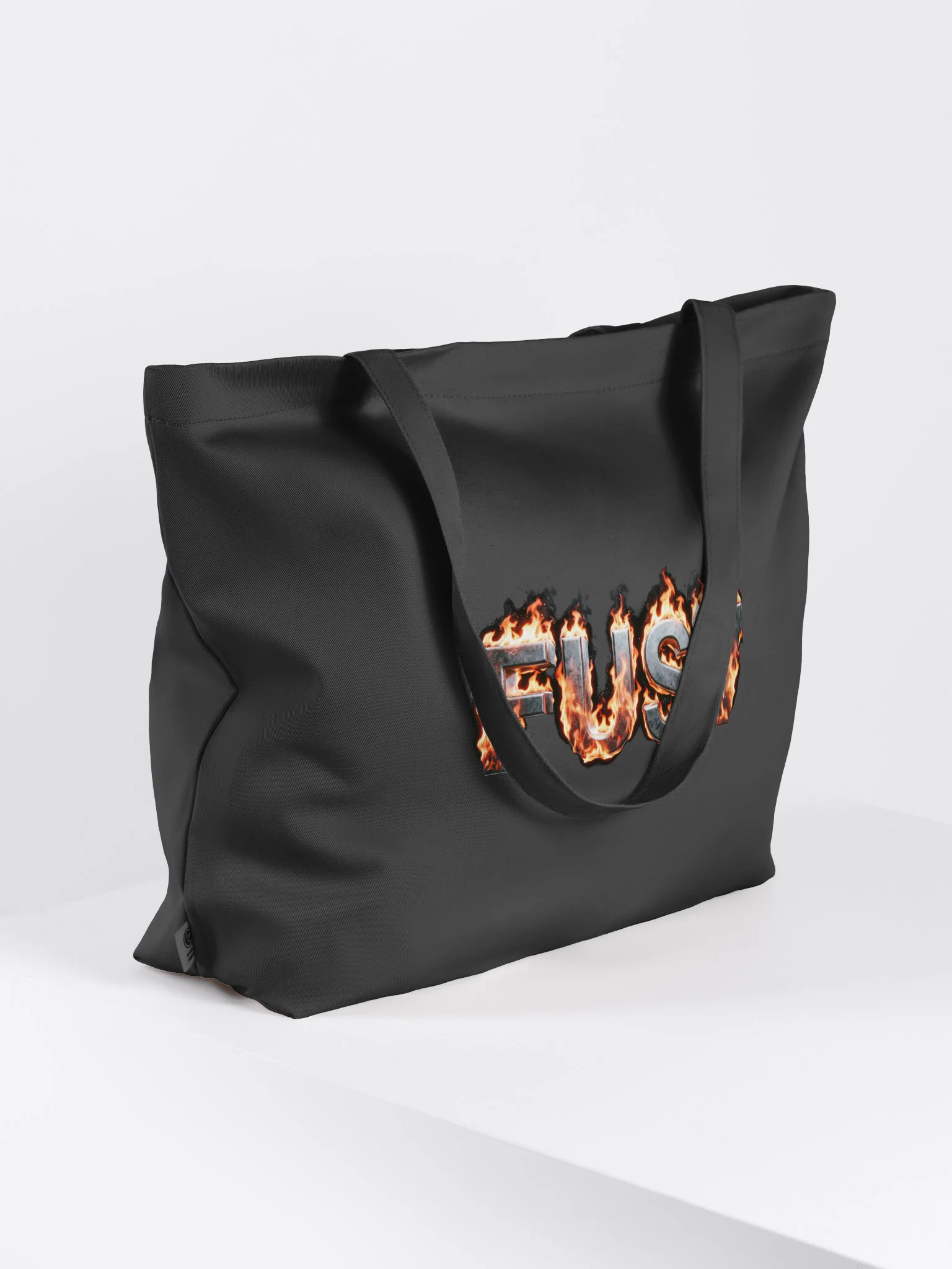 FUSV Flame Logo Organic Tote product image (7)