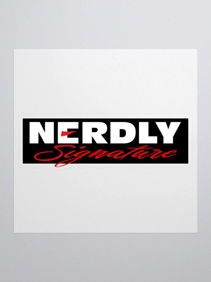 Signature Sticker product image (1)