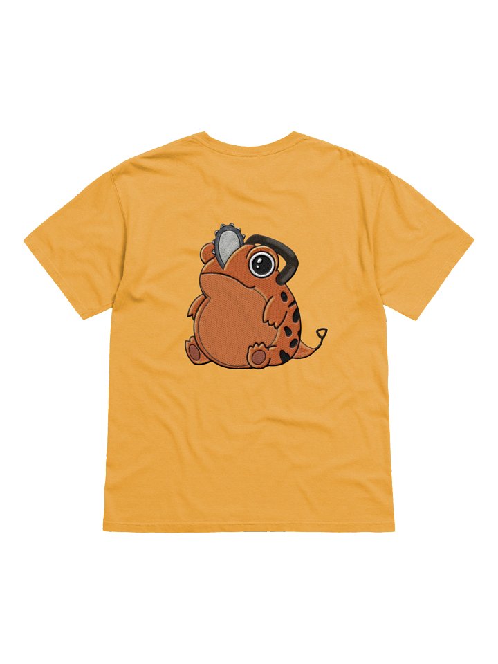 Curly-Tail Chub: Cute Orange Creature Tee product image (6)