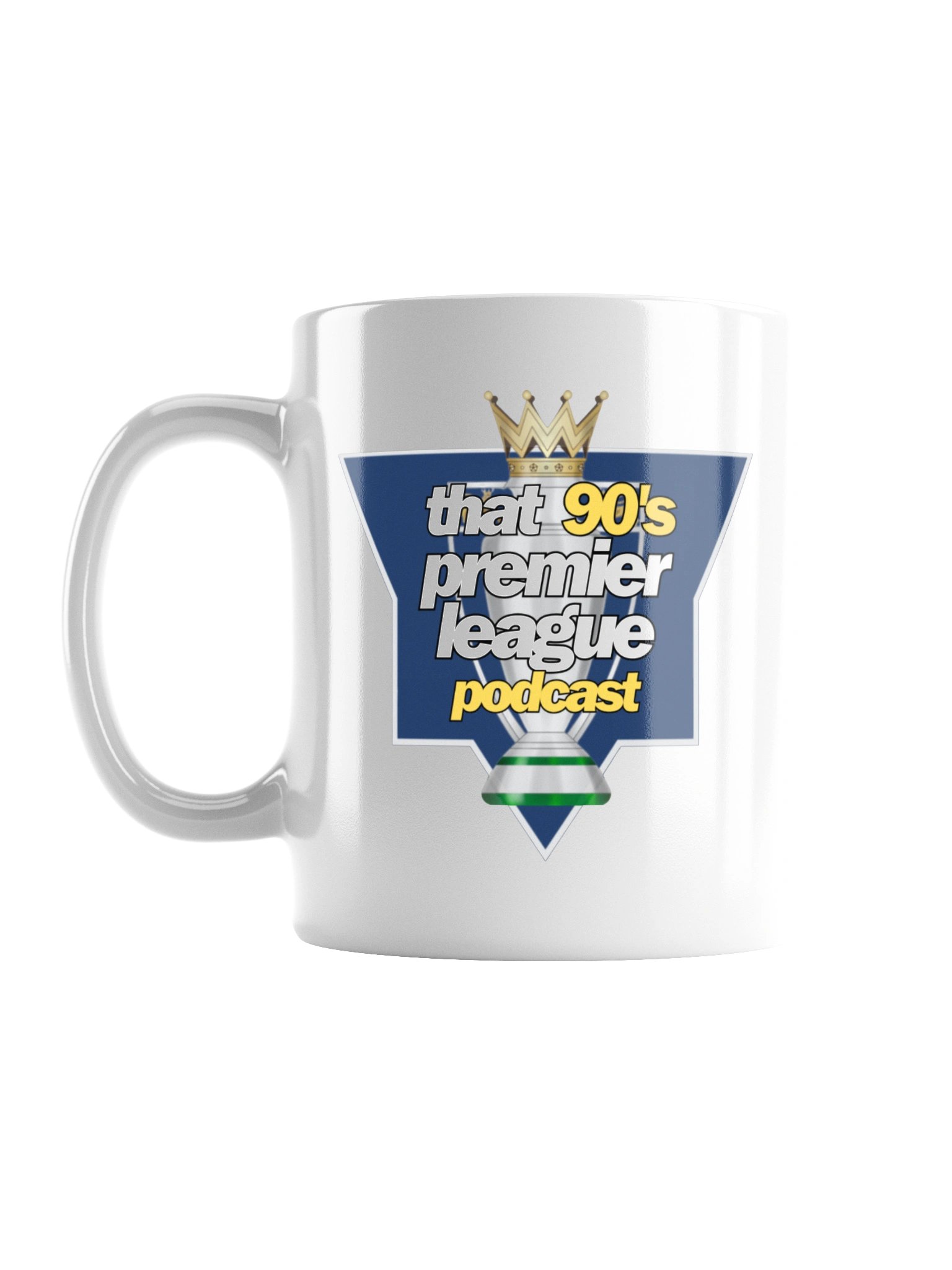 That 90’s Premier League Podcast Crest Mug product image (1)