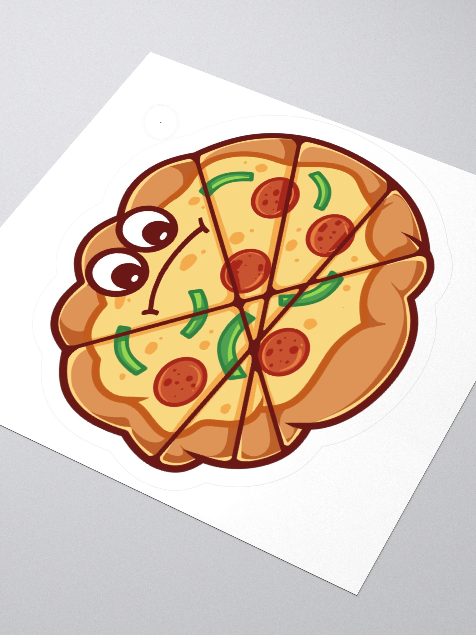 Miscut Pizza Sticker product image (3)