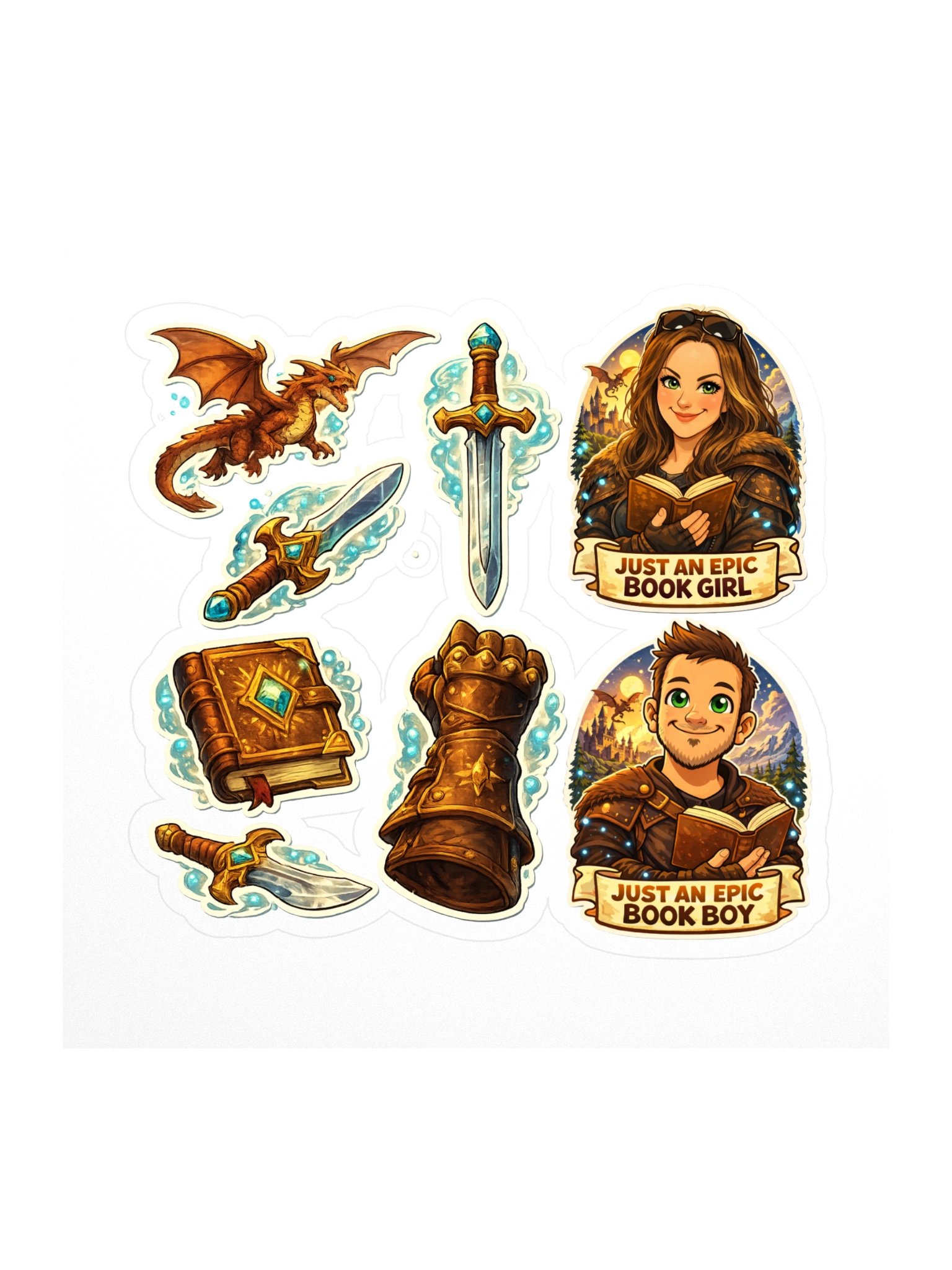 Bookish Stickers - Epic product image (1)