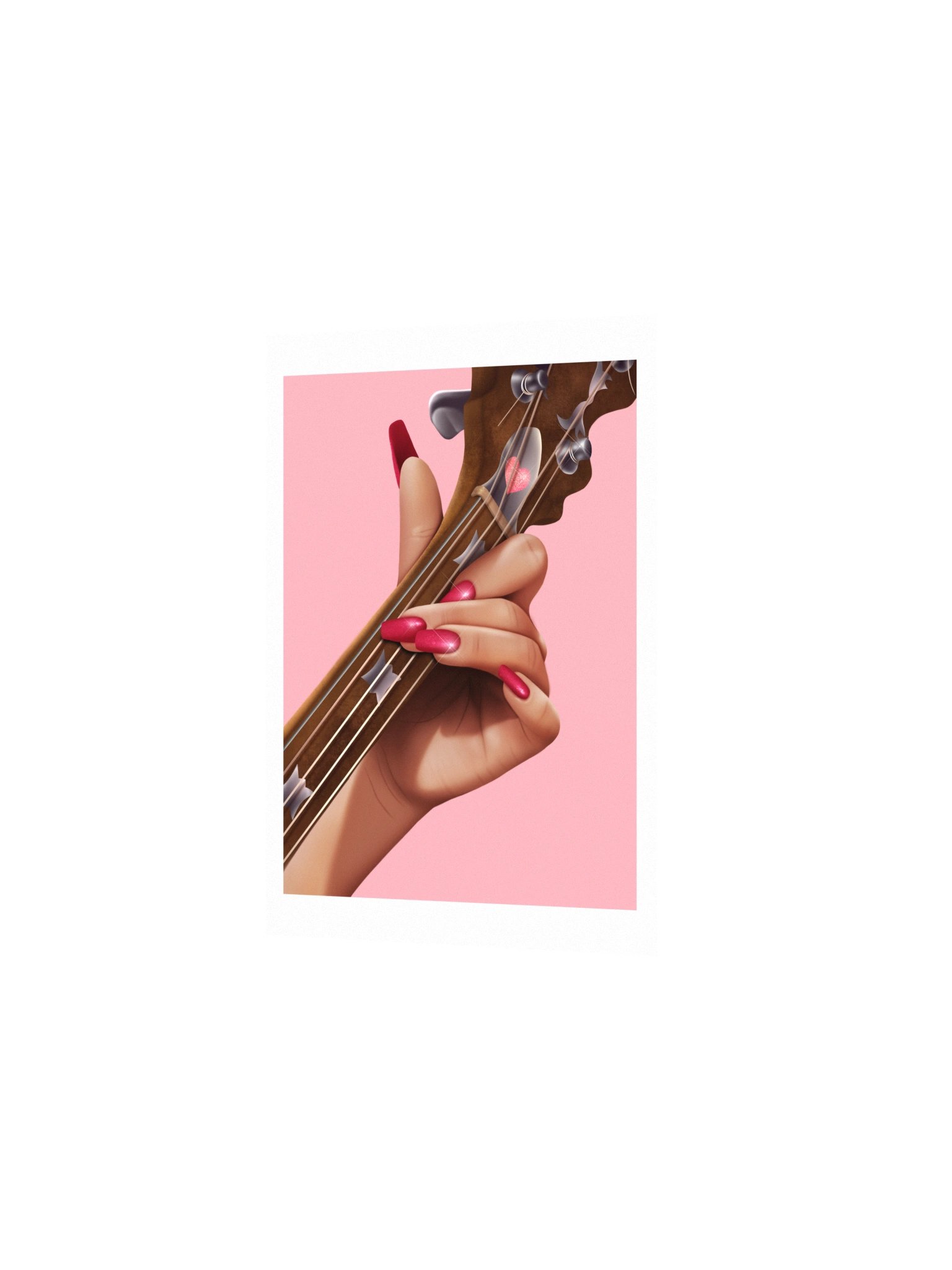 Glittery Strings Print — Border product image (2)