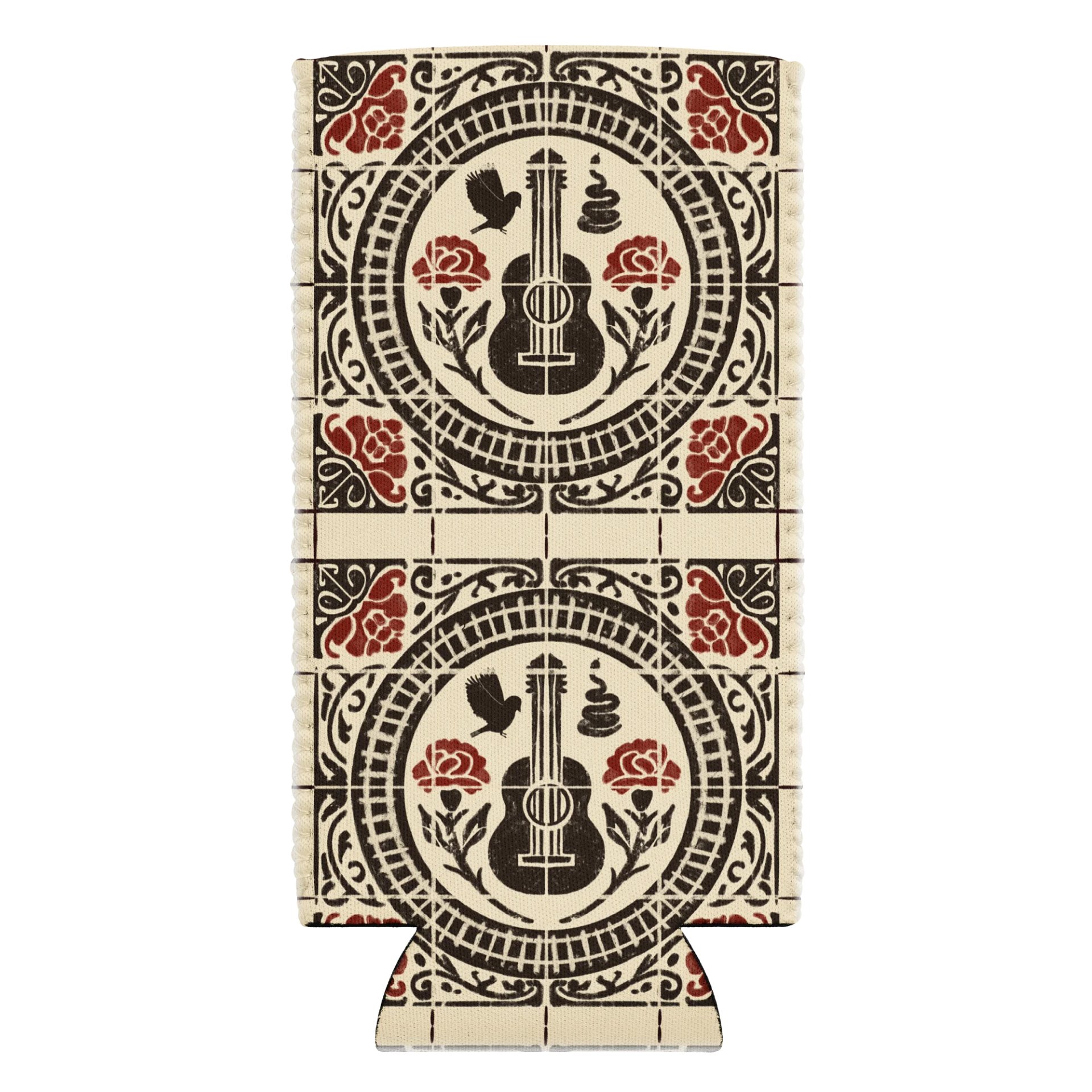 Hadestown Spanish Tile Can Cooler – Greek Mythology Broadway Coozie Gift product image (2)