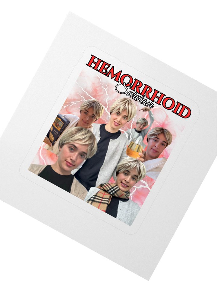 Hemorrhoid Survivor Sticker product image (5)