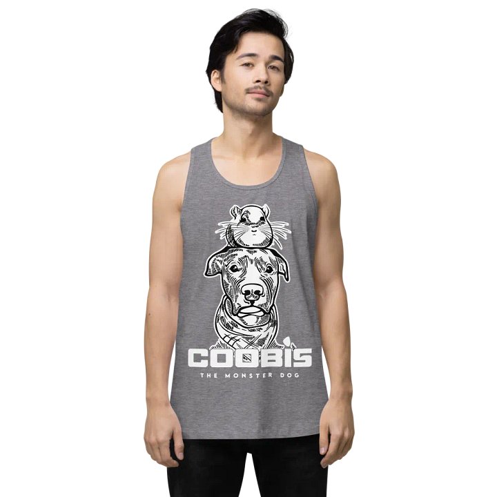 Coobis The Monster Dog Tank Top (With Chinchilla) product image (1)