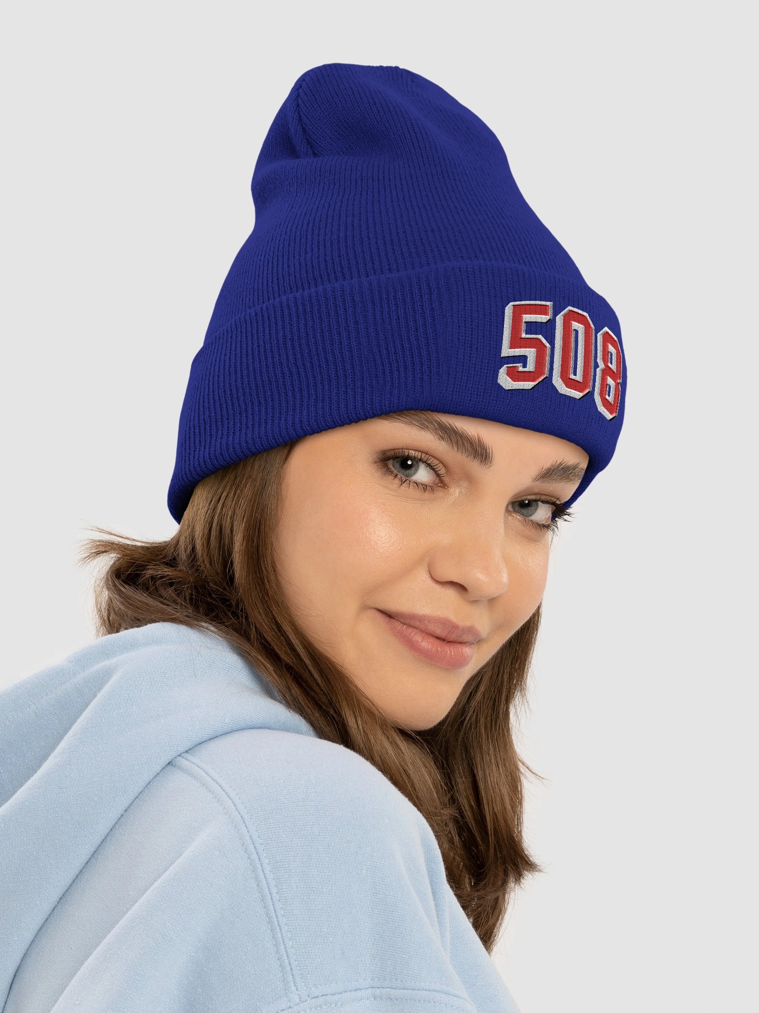 Wordmark Logo Cuffed Beanie product image (4)
