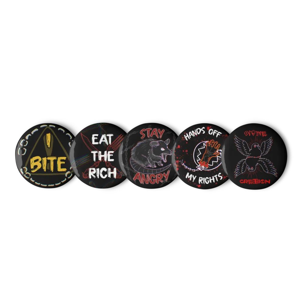 Protest Punk Pin Pack product image (1)