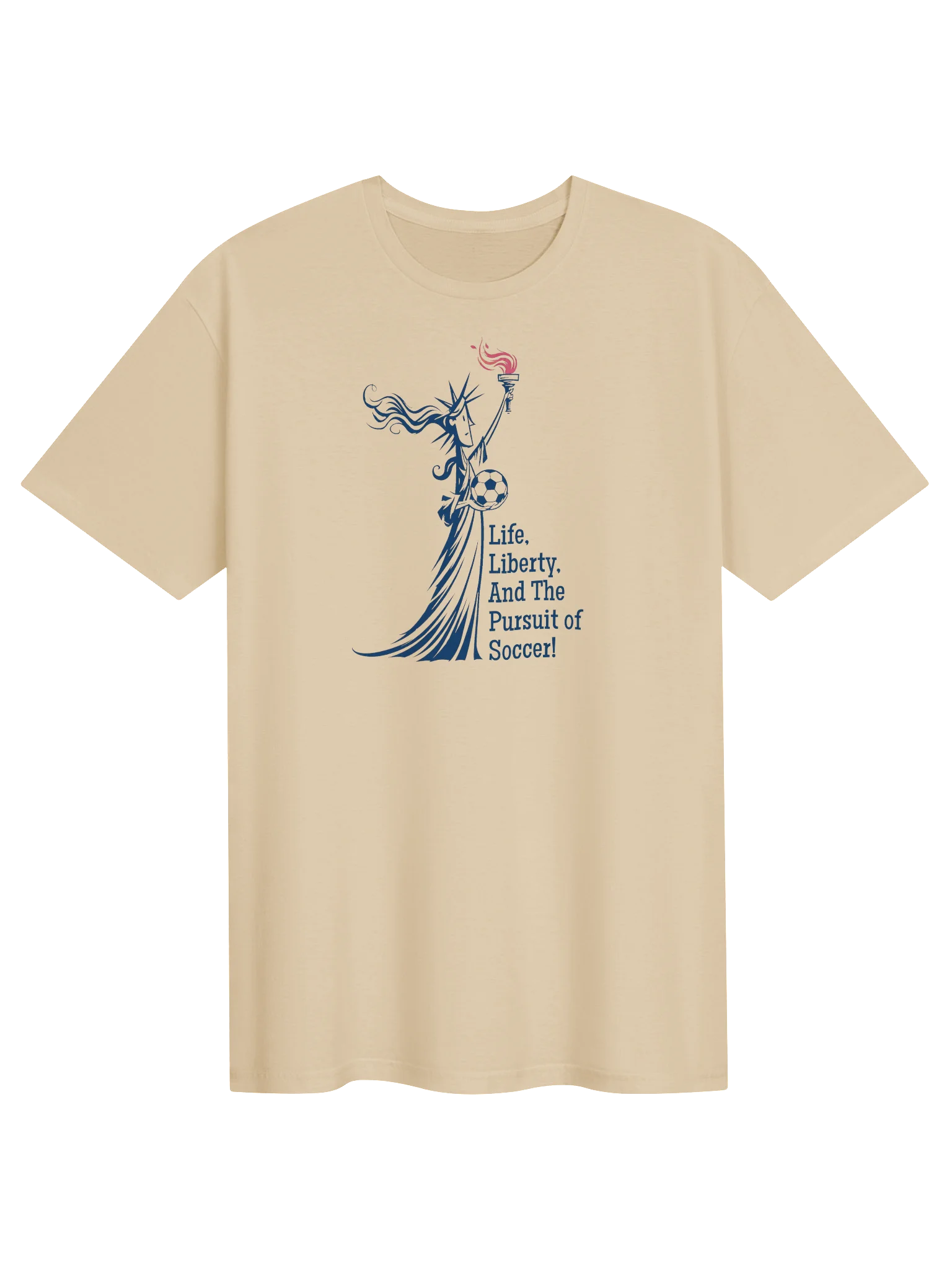 Life, Liberty & The Pursuit of Soccer Tee product image (1)
