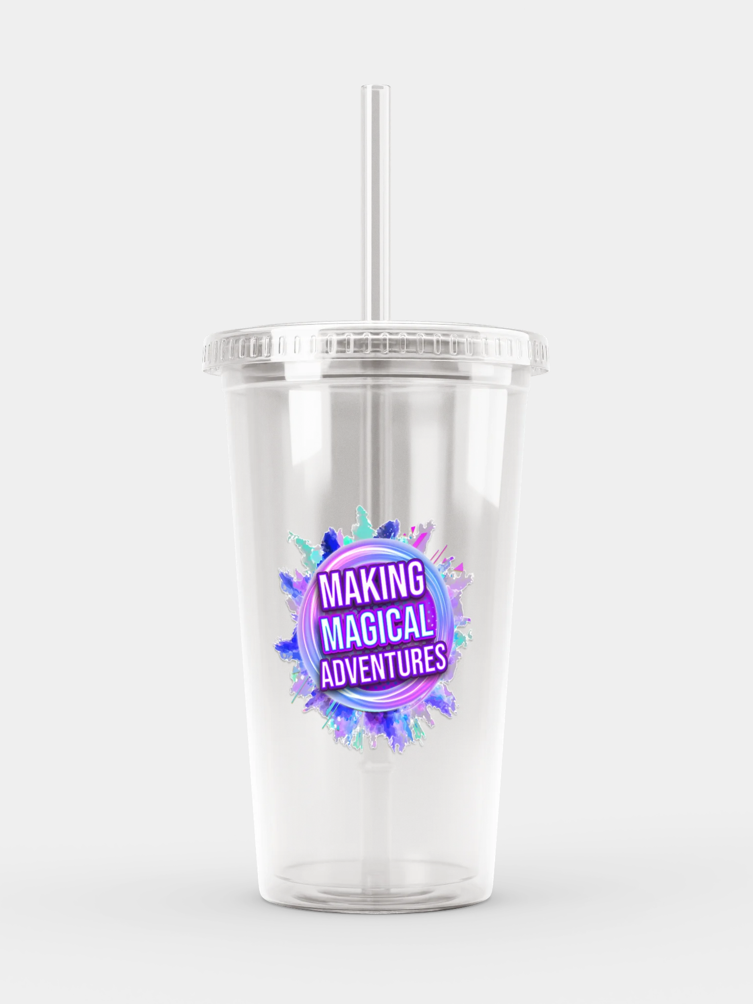 Making Magical Adventures 16 oz Double Wall Clear Tumbler product image (1)