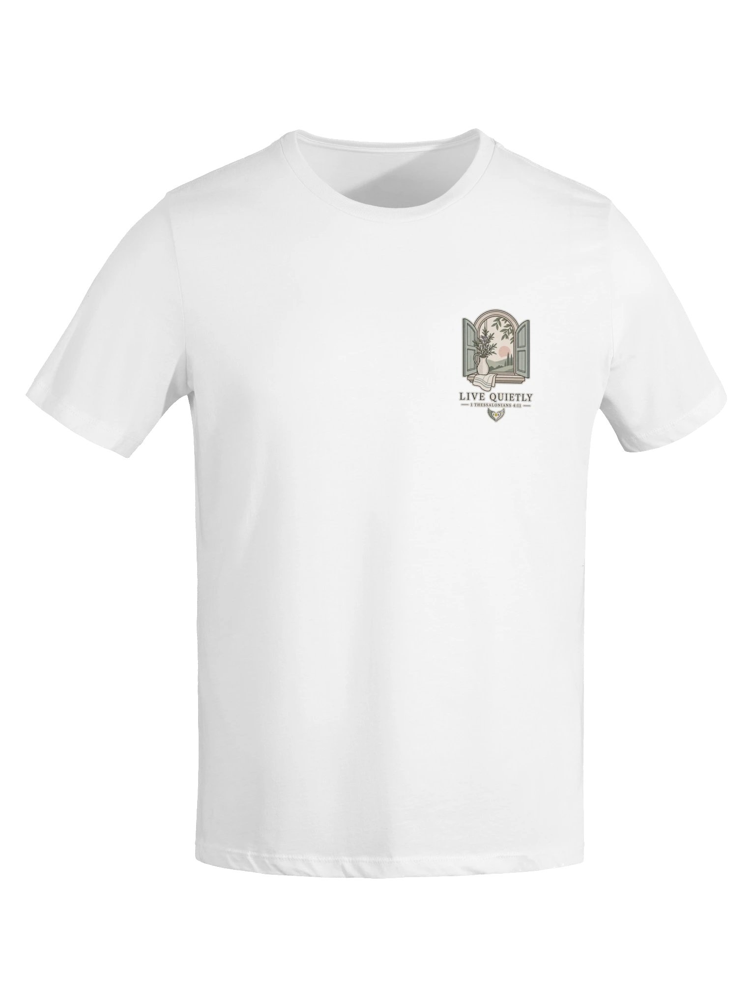 Live Quietly | 1 Thessalonians 4:11 Relaxed Tee product image (31)