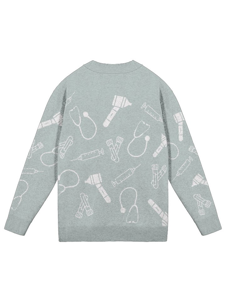 Primary Care Knit Cardigan - Powder Blue product image (2)