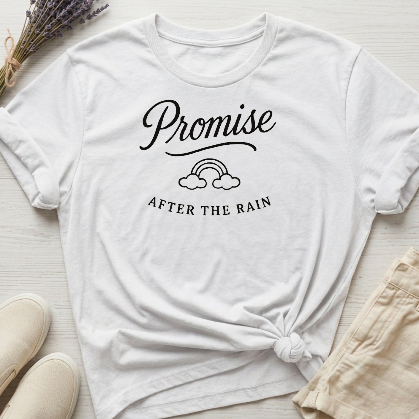 Heritage Goods: "Promise After The Rain" Organic T-Shirt product image (1)